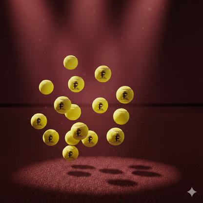 F Plus Cricket Ball 🏏 | Durable Leather Ball for Long-Lasting Performance