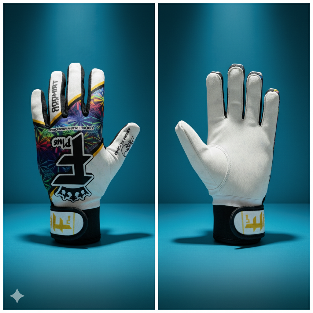 F Plus Cricket Batting Gloves 🧤 | Superior Grip, Comfort & Protection