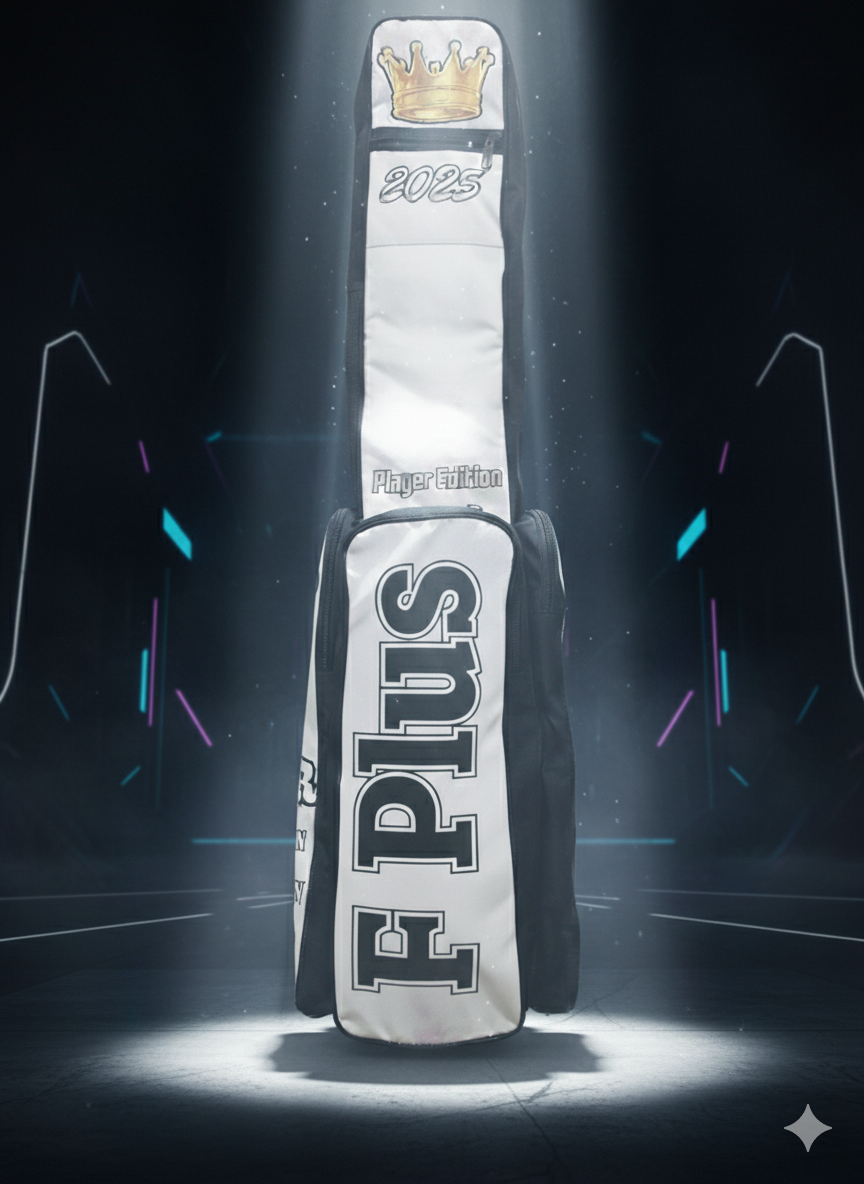 F Plus Triple Bat Cover 🏏 | Premium 3-Bat Protection Case